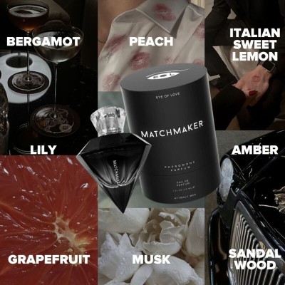 EYE OF LOVE MATCHMAKER BLACK DIAMOND LGBTQ PERFUME FEROMONAS PARA EL 30 ML