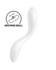 SATISFYER RRROLLING PLEASURE VIBRADOR PUNTO G BLANCO