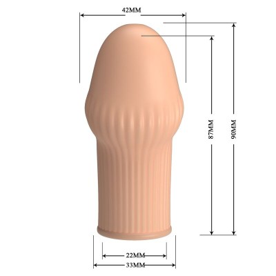 PRETTY LOVE HUEL FUNDA PARA PENE COLOR NATURAL