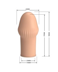 PRETTY LOVE HUEL FUNDA PARA PENE COLOR NATURAL
