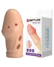 PRETTY LOVE SOCKER FUNDA PARA PENE TEXTURIZADA COLOR NATURAL