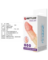PRETTY LOVE SOCKER FUNDA PARA PENE TEXTURIZADA COLOR NATURAL