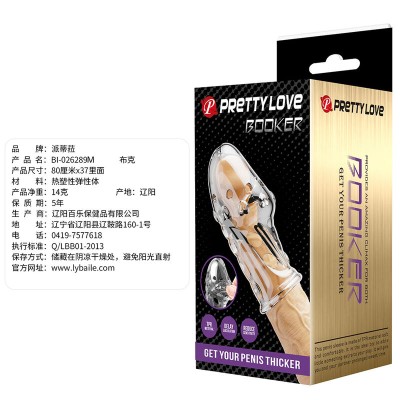 PRETTY LOVE ROCKER FUNDA PARA PENE GET YOUR PENIS THICKER TRANSPARENTE