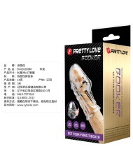 PRETTY LOVE ROCKER FUNDA PARA PENE GET YOUR PENIS THICKER TRANSPARENTE