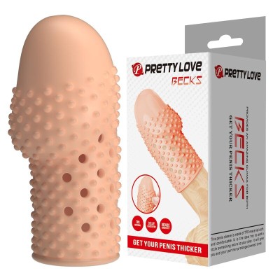 PRETTY LOVE GEEK S FUNDA PARA PENE GET YOUR PENIS THICKER COLOR NATURAL