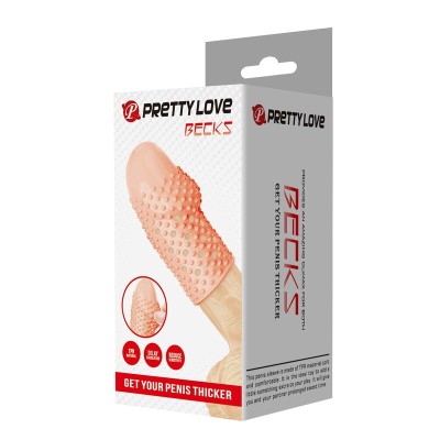 PRETTY LOVE GEEK S FUNDA PARA PENE GET YOUR PENIS THICKER COLOR NATURAL