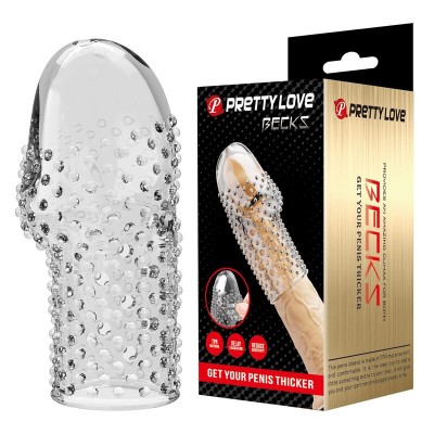 PRETTY LOVE GEEK S FUNDA PARA PENE GET YOUR PENIS THICKER TRANSPARENTE