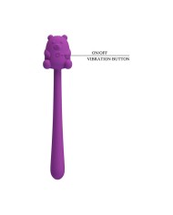 PRETTY LOVE CUTE BEAR FLIRTING STICK VIBRADOR RECARGABLE