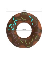 PRETTY LOVE ANILLO PARA PENE SUPER DONUT MARRON