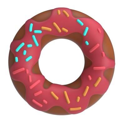 PRETTY LOVE ANILLO PARA PENE SUPER DONUT ROSA