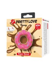 PRETTY LOVE ANILLO PARA PENE SUPER DONUT ROSA