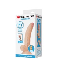 PRETTY LOVE ELLCUMENT DILDO REALISTICO FLEXIBLE 18 CM O 45 CM TPE COLOR NATURAL
