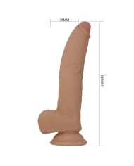 PRETTY LOVE ELLCUMENT DILDO REALISTICO FLEXIBLE 18 CM O 45 CM TPE COLOR NATURAL