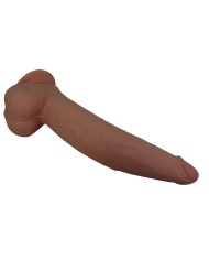 PRETTY LOVE CUTHBERT DILDO REALISTICO FLEXIBLE 20 CM O 5 CM TPE MARRON