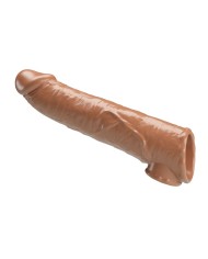 PRETTY LOVE FUNDA EXTENSORA PARA PENE AJUSTABLE 26 CM O 4 CM COLOR MARRON