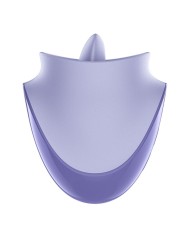 SATISFYER TONGUE DANCER ESTIMULADOR CLITORIANO CON VIBRACION Y PULSACIONES LILA