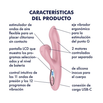 SATISFYER PRO G SPOT GENERATION 2 ROSA