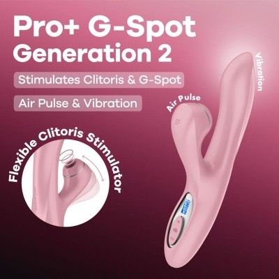 SATISFYER PRO G SPOT GENERATION 2 ROSA