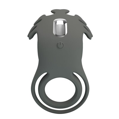 PRETTY LOVE ANILLO VIBRADOR RECARGABLE CON ESTIMULADOR