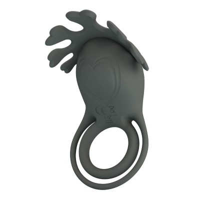 PRETTY LOVE ANILLO VIBRADOR RECARGABLE CON ESTIMULADOR
