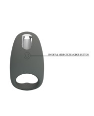 PRETTY LOVE ANILLO VIBRADOR RECARGABLE SILICONA SUAVE