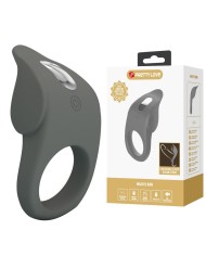 PRETTY LOVE ANILLO VIBRADOR RECARGABLE SILICONA FLEXIBLE
