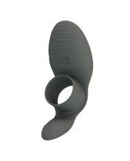PRETTY LOVE ANILLO VIBRADOR RECARGABLE CON DOBLE ESTIMULACION