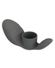 PRETTY LOVE ANILLO VIBRADOR RECARGABLE CON DOBLE ESTIMULACION