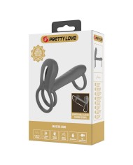 PRETTY LOVE FUNDA PARA PENE CON DOBLE ESTIMULACION Y EFECTO ORAL