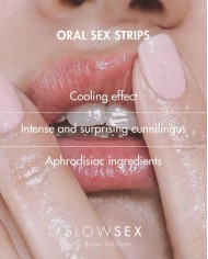 BIJOUX INDISCRETS SLOW SEX ORAL SEX STRIPS