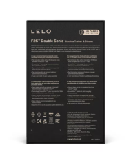 LELO F2S DOUBLE SONIC MASTURBADOR MASCULINO CON DOBLE ESTIMULACION SONICA ROJO