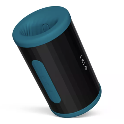 LELO F2S DOUBLE SONIC MASTURBADOR MASCULINO CON DOBLE ESTIMULACION SONICA VERDE AZULADO