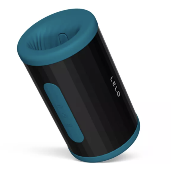 LELO F2S DOUBLE SONIC MASTURBADOR MASCULINO CON DOBLE ESTIMULACION SONICA VERDE AZULADO