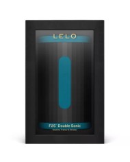 LELO F2S DOUBLE SONIC MASTURBADOR MASCULINO CON DOBLE ESTIMULACION SONICA VERDE AZULADO