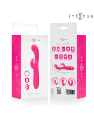 INTENSE AMARA VIBRADOR CON LENGUA ESTIMULADORA 10 VIBRACIONES ROSA