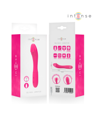 INTENSE BELINDA VIBRADOR 19 CM FLEXIBLE 10 VIBRACIONES ROSA