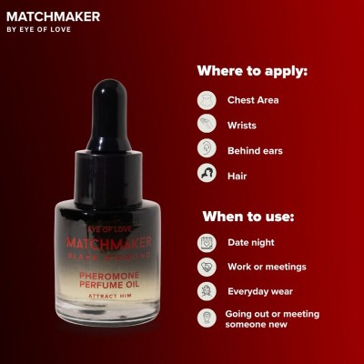EYE OF LOVE MATCHMAKER BLACK DIAMOND ACEITE PERFUMADO CON FEROMONAS 20 ML
