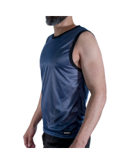 MACHO CAMISETA AZUL MARINO S M