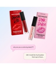 EYE OF LOVE MATCHMAKER CRIMSON KISS BRILLO LABIAL ROJO EFECTO VOLUMEN CON FEROMONAS 85 ML