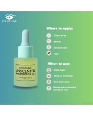 EYE OF LOVE ACEITE PERFUMADO CON FEROMONAS PARA HOMBRE SIN FRAGANCIA 20 ML