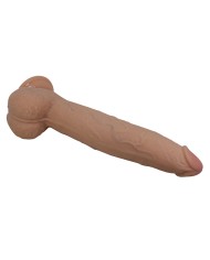 PRETTY LOVE FABIAN DILDO FLEXIBLE CON VENTOSA CARNE