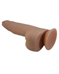 PRETTY LOVE FABIAN DILDO FLEXIBLE CON VENTOSA CARNE