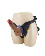PRETTY LOVE YETI ARNES STRAP ON CON DILDO Y VENTOSA CARNE