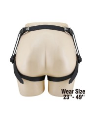 PRETTY LOVE YETI ARNES STRAP ON CON DILDO Y VENTOSA CARNE