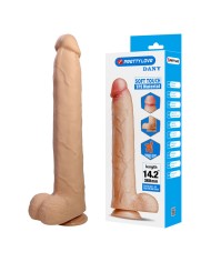 PRETTY LOVE DANY DILDO REALISTICO FLEXIBLE CON VENTOSA 36 CM O 56 CM