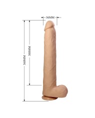 PRETTY LOVE DANY DILDO REALISTICO FLEXIBLE CON VENTOSA 36 CM O 56 CM