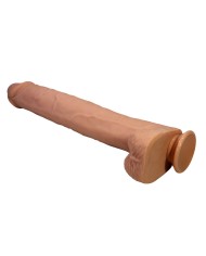PRETTY LOVE PAT DILDO REALISTICO FLEXIBLE CON VENTOSA NATURAL 40 CM O 6 CM