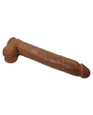 PRETTY LOVE DANY DILDO REALISTICO FLEXIBLE CON VENTOSA 36 CM O 56 CM MARRON