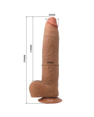 PRETTY LOVE EVANDER DILDO REALISTICO FLEXIBLE CON VENTOSA 23 CM O 49 CM