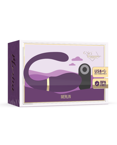 TREASURE MERLIN DOUBLE COUPLE VIBRATOR CONTROL REMOTO TREASURE MERLIN DOUBLE COUPLE VIBRATOR CONTROL REMOTO